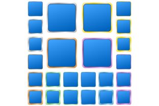 Blue Metallic Button Set: A Strategic Tool for Visual Communication and Branding