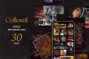 Collosal Puzzle Instagram Feed: Creative Design Made Easy