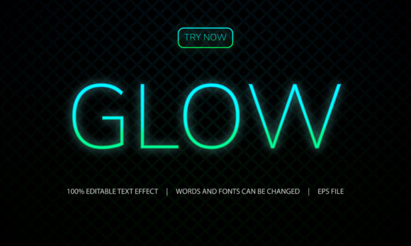 Glow in the Dark Text Effects