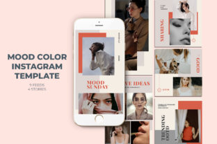 Mood Color Instagram Templates for Creative and Professional Use