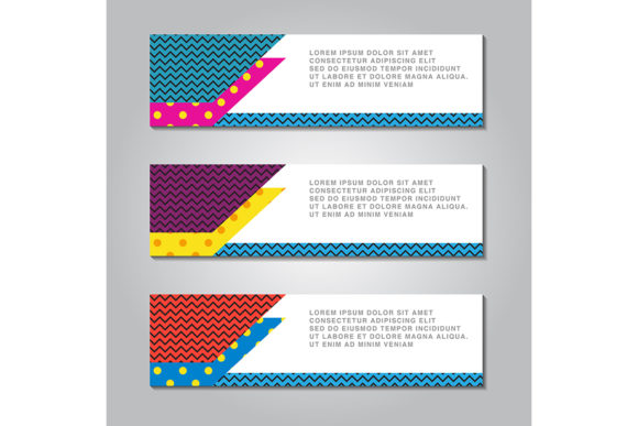 Vector Design Banner Background. Illustr