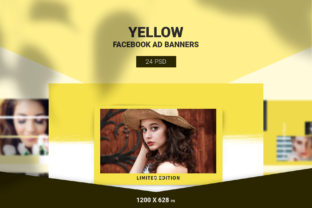 Yellow Facebook Ads Banners